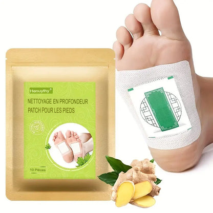 10 patchs naturels à base de plantes pour les pieds